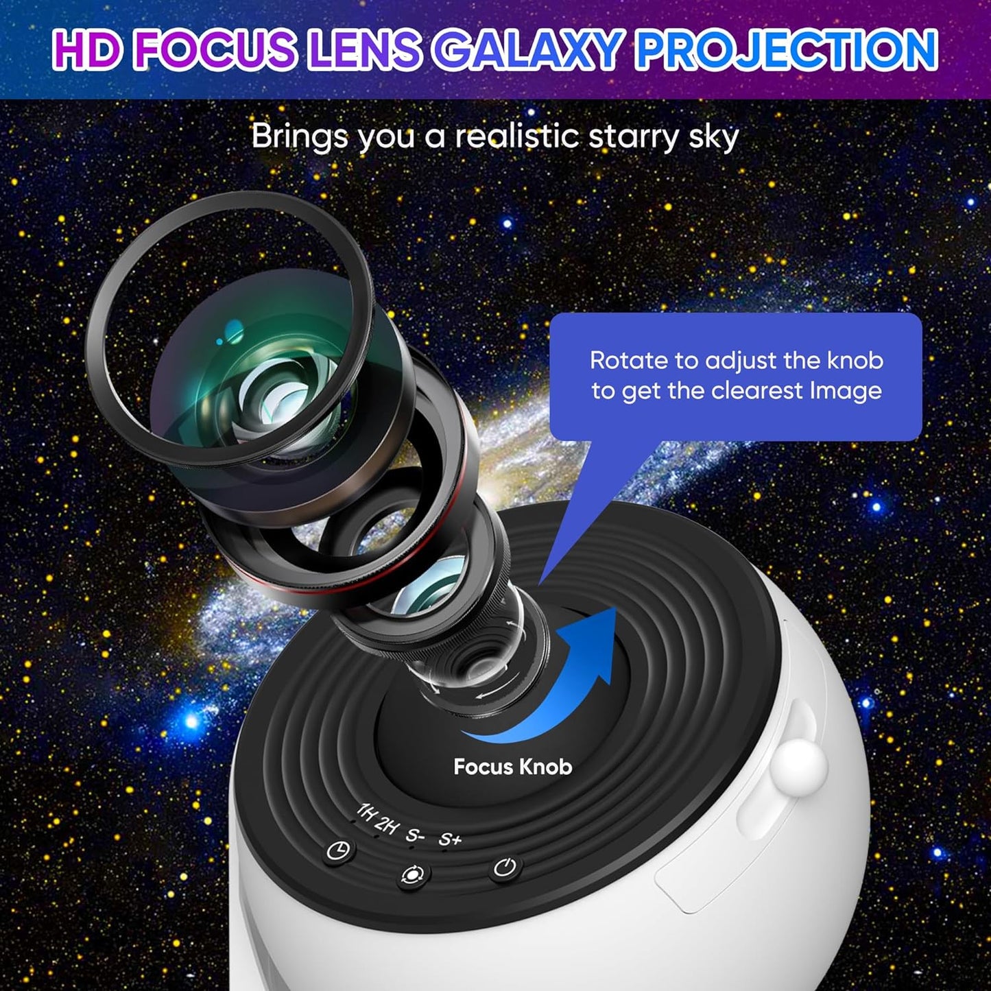 13 in 1 HD Planetarium Galaxy Star Projector