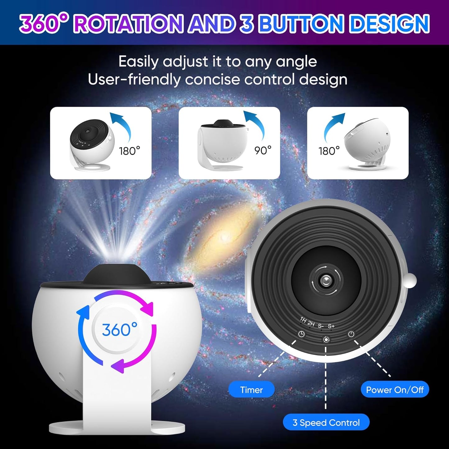 13 in 1 HD Planetarium Galaxy Star Projector